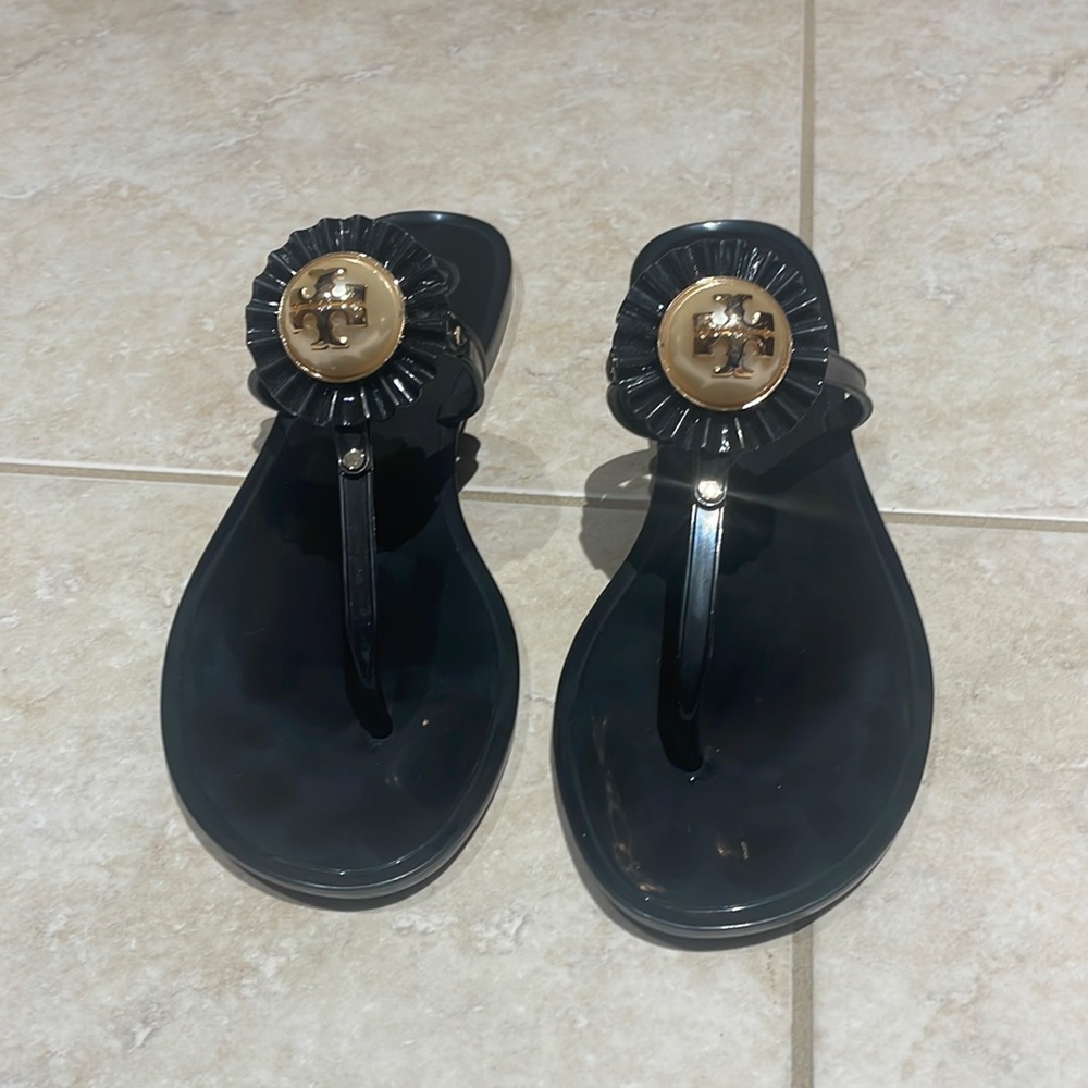 Tory Burch jelly flip flops